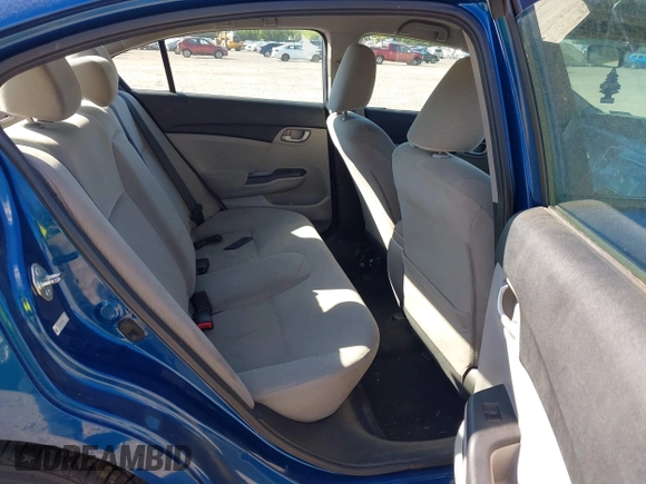 ✅ 2013 Honda Civic LX • VIN: 2HGFB2F59DH529985 • Lot: 42208148. Wystawiony na IAAI z przebiegiem 133 029 mil. Bezpłatny archiwum sprzedaży aukcyjnych z USA i szczegółowy raport historii pojazdu na DreamBid. Zdjęcie 8.