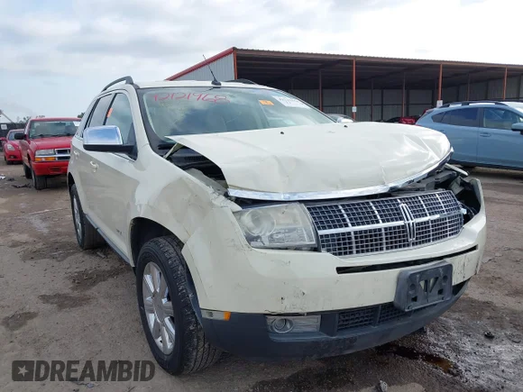 ✅ 2007 Lincoln MKX • VIN: 2LMDU68CX7BJ20050 • Lot: 42121468. Listed on IAAI with 78,794 mi. Free auction sales archive from the USA and detailed vehicle history report at DreamBid. Image 1.
