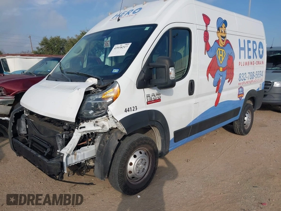 ✅ 2019 Ram ProMaster Cargo • VIN: 3C6TRVBG9KE562765 • Lot: 43938217. Wystawiony na IAAI z przebiegiem 31 710 mil. Bezpłatny archiwum sprzedaży aukcyjnych z USA i szczegółowy raport historii pojazdu na DreamBid. Zdjęcie 2.
