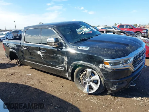 ✅ 2019 Ram 1500 Limited • VIN: 1C6RREHT5KN701123 • Lot: 44375075. Wystawiony na IAAI z przebiegiem 86 266 mil. Bezpłatny archiwum sprzedaży aukcyjnych z USA i szczegółowy raport historii pojazdu na DreamBid. Zdjęcie 1.