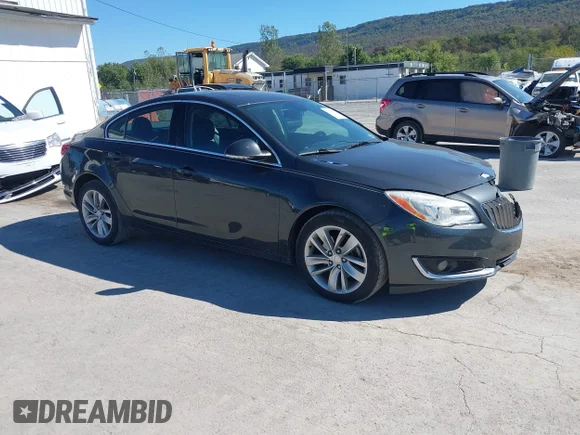 ✅ 2015 Buick Regal Premium I • VIN: 2G4GN5EX3F9238969 • Лот: 43349357. Опубликован ранее на IAAI с пробегом 83 074 миль. Бесплатный доступ к архиву аукционных продаж из США и подробный отчёт об истории автомобиля на DreamBid. Изображение 1.