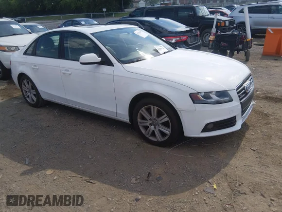 ✅ 2011 Audi A4 Premium • VIN: WAUBFAFL5BN048577 • Лот: 45289280. Опубликован ранее на IAAI с пробегом 107 338 миль. Бесплатный доступ к архиву аукционных продаж из США и подробный отчёт об истории автомобиля на DreamBid. Изображение 1.