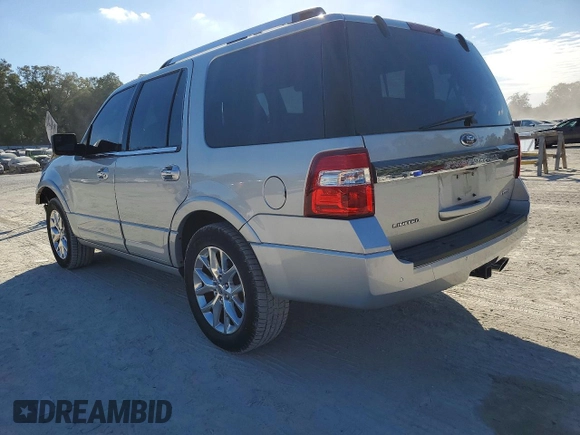 ✅ 2015 Ford Expedition Limited • VIN: 1FMJU1KT9FEF06309 • Lot: 74126395. Wystawiony na Copart z przebiegiem 127 292 mil. Bezpłatny archiwum sprzedaży aukcyjnych z USA i szczegółowy raport historii pojazdu na DreamBid. Zdjęcie 2.