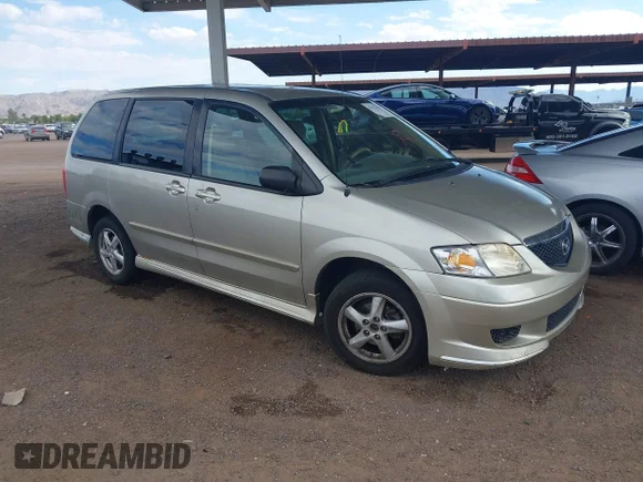 ✅ 2003 Mazda MPV LX • VIN: JM3LW28A030343309 • Лот: 43112194. Опубликован ранее на IAAI с пробегом 240 611 миль. Бесплатный доступ к архиву аукционных продаж из США и подробный отчёт об истории автомобиля на DreamBid. Изображение 1.