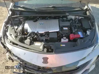 2021 Toyota Prius LE with VIN JTDKAMFP6M3174337, listed as a Copart auction lot 81413265 with 142,475 mi miles and Salvage title. Bid and sale history available at DreamBid. Image 16.