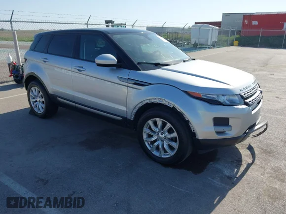 ✅ 2015 Land Rover Range Rover Evoque Pure • VIN: SALVN2BG9FH991022 • Lot: 45142088. Listed on IAAI with 119,154 mi. Free auction sales archive from the USA and detailed vehicle history report at DreamBid. Image 1.