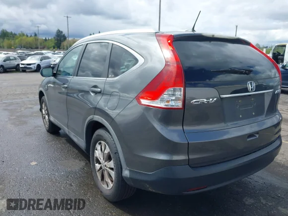 ✅ 2012 Honda CR-V EX-L • VIN: 2HKRM4H70CH602747 • Lot: 44858363. Listed on IAAI with 172,852 mi. Free auction sales archive from the USA and detailed vehicle history report at DreamBid. Image 3.