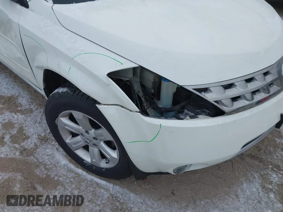 ✅ 2007 Nissan Murano SL • VIN: JN8AZ08W47W636385 • Lot: 44196823. Wystawiony na IAAI z przebiegiem Nie podano. Bezpłatny archiwum sprzedaży aukcyjnych z USA i szczegółowy raport historii pojazdu na DreamBid. Zdjęcie 6.