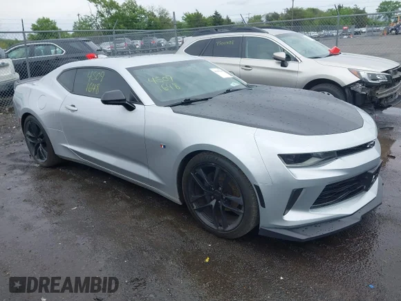 ✅ 2017 Chevrolet Camaro 1LS • VIN: 1G1FA1RS0H0211785 • Lot: 45091648. Listed on IAAI with 86,235 mi. Free auction sales archive from the USA and detailed vehicle history report at DreamBid. Image 1.