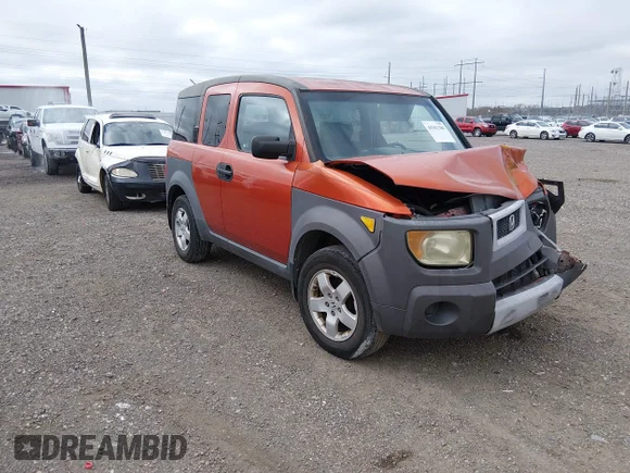 ✅ 2003 Honda Element EX • VIN: 5J6YH18583L014789 • Лот: 44362386. Опубліковано раніше на IAAI з пробігом 181 776 миль. Безкоштовний доступ до архіву аукціонних продажів зі США та докладний звіт про історію автомобіля на DreamBid. Зображення 1.