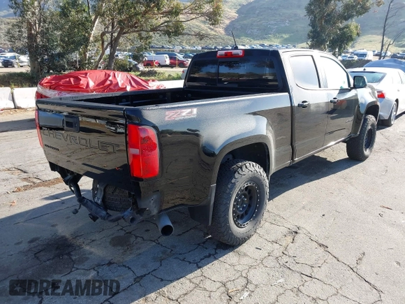 ✅ 2022 Chevrolet Colorado 4WD Z71 • VIN: 1GCGTDEN3N1195840 • Lot: 44363616. Wystawiony na IAAI z przebiegiem 76 219 mil. Bezpłatny archiwum sprzedaży aukcyjnych z USA i szczegółowy raport historii pojazdu na DreamBid. Zdjęcie 4.