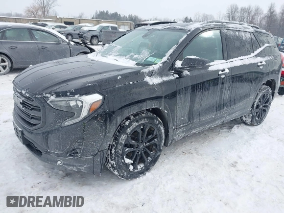 ✅ 2020 GMC Terrain SLT • VIN: 3GKALVEV5LL219187 • Lot: 44246516. Wystawiony na IAAI z przebiegiem 97 715 mil. Bezpłatny archiwum sprzedaży aukcyjnych z USA i szczegółowy raport historii pojazdu na DreamBid. Zdjęcie 2.