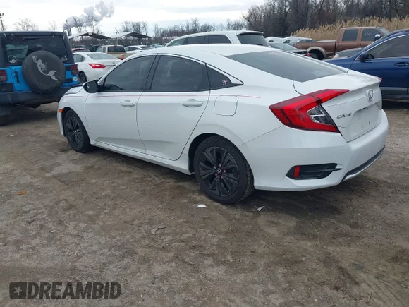 ✅ 2019 Honda Civic LX • VIN: 2HGFC2F63KH507404 • Lot: 44507033. Wystawiony na IAAI z przebiegiem 57 252 mil. Bezpłatny archiwum sprzedaży aukcyjnych z USA i szczegółowy raport historii pojazdu na DreamBid. Zdjęcie 3.