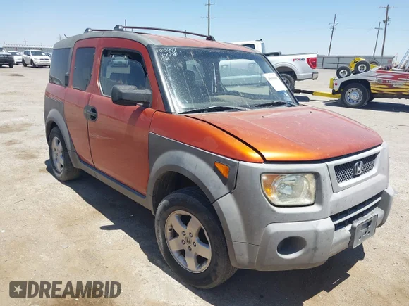 ✅ 2003 Honda Element EX • VIN: 5J6YH18593L010363 • Лот: 45099898. Опубліковано раніше на IAAI з пробігом 237 525 миль. Безкоштовний доступ до архіву аукціонних продажів зі США та докладний звіт про історію автомобіля на DreamBid. Зображення 1.