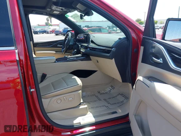 ✅ 2022 Cadillac Escalade ESV Premium Luxury • VIN: 1GYS4KKL6NR150126 • Lot: 43072352. Wystawiony na IAAI z przebiegiem 25 351 mil. Bezpłatny archiwum sprzedaży aukcyjnych z USA i szczegółowy raport historii pojazdu na DreamBid. Zdjęcie 5.