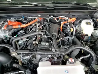 ✅ 2024 Toyota Tacoma TRD Sport Hybrid • VIN: 3TYLC5LN9RT014048 • Lot: 52542495. Listed on Copart with 8,775 mi. Free auction sales archive from the USA and detailed vehicle history report at DreamBid. Image 16.