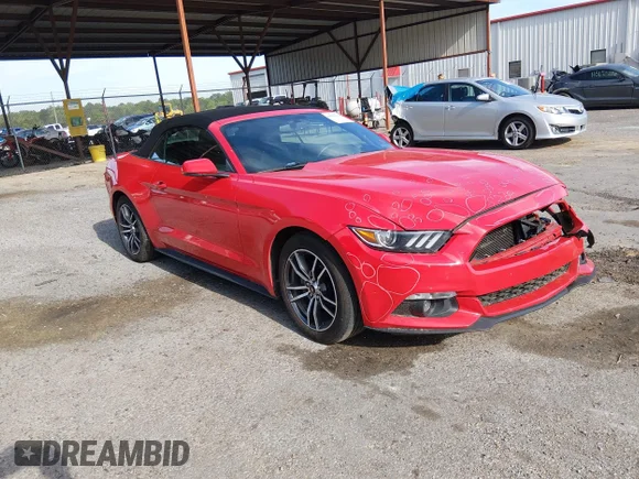 ✅ 2017 Ford Mustang EcoBoost Premium • VIN: 1FATP8UHXH5303136 • Lot: 44843078. Listed on IAAI with 148,928 mi. Free auction sales archive from the USA and detailed vehicle history report at DreamBid. Image 1.