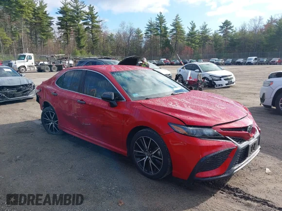 ✅ 2021 Toyota Camry SE • VIN: 4T1G11BK2MU035195 • Лот: 44894161. Опубликован ранее на IAAI с пробегом 45 213 миль. Бесплатный доступ к архиву аукционных продаж из США и подробный отчёт об истории автомобиля на DreamBid. Изображение 1.