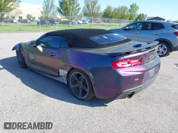 ✅ 2017 Chevrolet Camaro 1LT • VIN: 1G1FB3DS7H0200878 • Lot: 45184089. Wystawiony na IAAI z przebiegiem 123 021 mil. Bezpłatny archiwum sprzedaży aukcyjnych z USA i szczegółowy raport historii pojazdu na DreamBid. Zdjęcie 3.