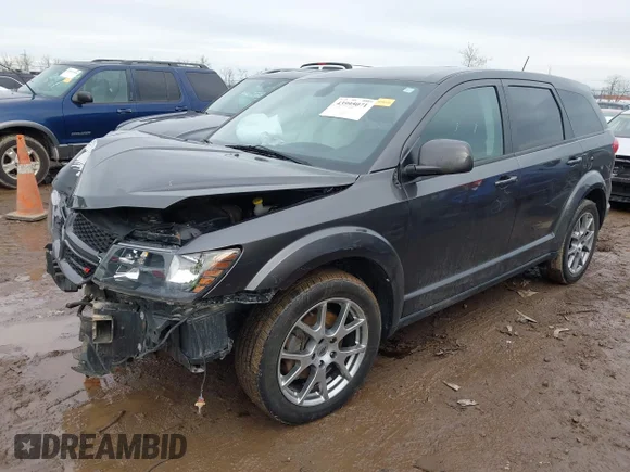 ✅ 2018 Dodge Journey GT • VIN: 3C4PDCEG3JT381034 • Lot: 43995071. Listed on IAAI with 78,113 mi. Free auction sales archive from the USA and detailed vehicle history report at DreamBid. Image 2.