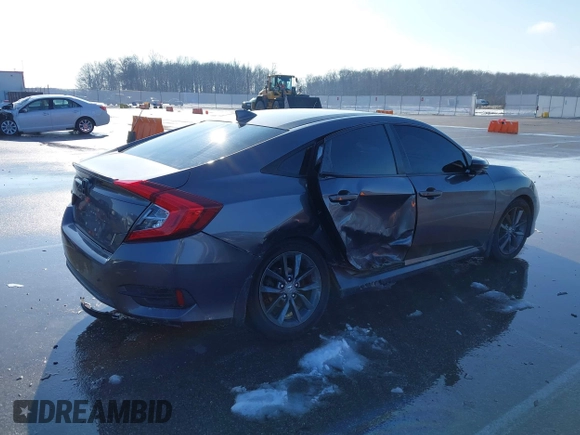 ✅ 2019 Honda Civic EX • VIN: JHMFC1F38KX003956 • Lot: 43924640. Wystawiony na IAAI z przebiegiem 171 416 mil. Bezpłatny archiwum sprzedaży aukcyjnych z USA i szczegółowy raport historii pojazdu na DreamBid. Zdjęcie 4.