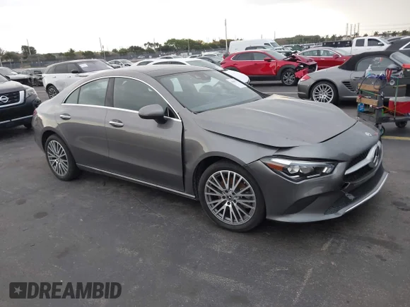 ✅ 2023 Mercedes-Benz CLA 250 • VIN: W1K5J4HB1PN414150 • Лот: 44595775. Опубліковано раніше на IAAI з пробігом 5 188 миль. Безкоштовний доступ до архіву аукціонних продажів зі США та докладний звіт про історію автомобіля на DreamBid. Зображення 1.