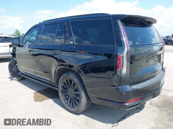 ✅ 2021 Cadillac Escalade Sport Platinum • VIN: 1GYS4GKL8MR406598 • Lot: 42108602. Wystawiony na IAAI z przebiegiem 23 656 mil. Bezpłatny archiwum sprzedaży aukcyjnych z USA i szczegółowy raport historii pojazdu na DreamBid. Zdjęcie 3.