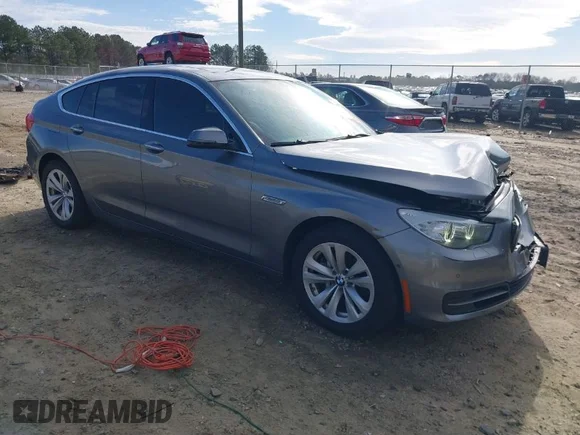 ✅ 2014 BMW 5 Series 535i Gran Turismo • VIN: WBA5M2C53ED871971 • Лот: 41739128. Опубліковано раніше на IAAI з пробігом 156 019 миль. Безкоштовний доступ до архіву аукціонних продажів зі США та докладний звіт про історію автомобіля на DreamBid. Зображення 1.