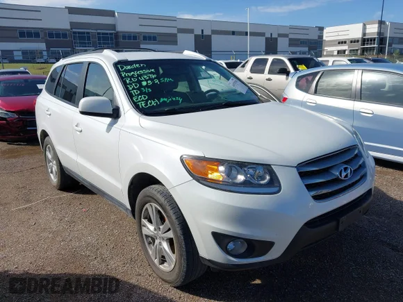 ✅ 2012 Hyundai Santa Fe SE • VIN: 5XYZH4AG8CG102678 • Лот: 44570798. Опубліковано раніше на IAAI з пробігом 163 115 миль. Безкоштовний доступ до архіву аукціонних продажів зі США та докладний звіт про історію автомобіля на DreamBid. Зображення 1.