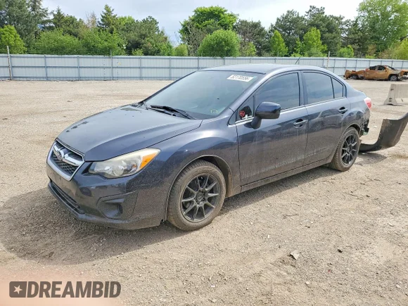 ✅ 2014 Subaru Impreza Premium • VIN: JF1GJAC68EH020478 • Lot: 52170556. Listed on Copart with 96,436 mi. Free auction sales archive from the USA and detailed vehicle history report at DreamBid. Image 1.