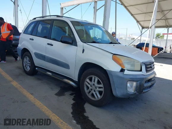 ✅ 2001 Toyota RAV4 • VIN: JTEGH20VX10018601 • Lot: 45317038. Listed on IAAI with 244,343 mi. Free auction sales archive from the USA and detailed vehicle history report at DreamBid. Image 1.