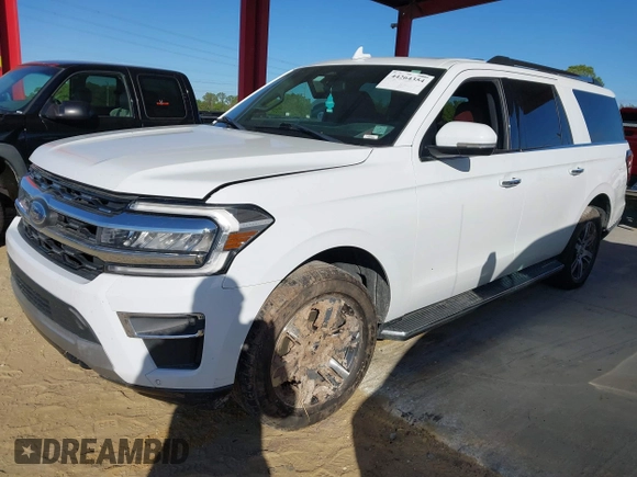 ✅ 2022 Ford Expedition Max Limited • VIN: 1FMJK2AT7NEA29472 • Lot: 44264354. Wystawiony na IAAI z przebiegiem 95 108 mil. Bezpłatny archiwum sprzedaży aukcyjnych z USA i szczegółowy raport historii pojazdu na DreamBid. Zdjęcie 2.