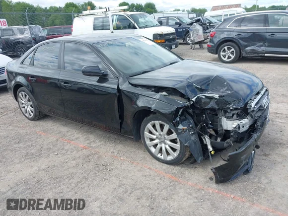 ✅ 2013 Audi A4 Premium • VIN: WAUBFAFL0DN025100 • Lot: 45215277. Wystawiony na IAAI z przebiegiem 145 013 mil. Bezpłatny archiwum sprzedaży aukcyjnych z USA i szczegółowy raport historii pojazdu na DreamBid. Zdjęcie 1.