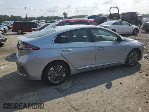 ✅ 2021 Hyundai Ioniq Limited • VIN: KMHCX5LDXMU259478 • Lot: 62621354. Listed on Copart with 17,158 mi. Free auction sales archive from the USA and detailed vehicle history report at DreamBid. Image 3.