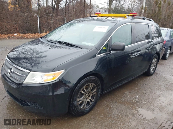 ✅ 2012 Honda Odyssey EX-L • VIN: 5FNRL5H63CB119977 • Lot: 44088321. Wystawiony na IAAI z przebiegiem 189 770 mil. Bezpłatny archiwum sprzedaży aukcyjnych z USA i szczegółowy raport historii pojazdu na DreamBid. Zdjęcie 2.