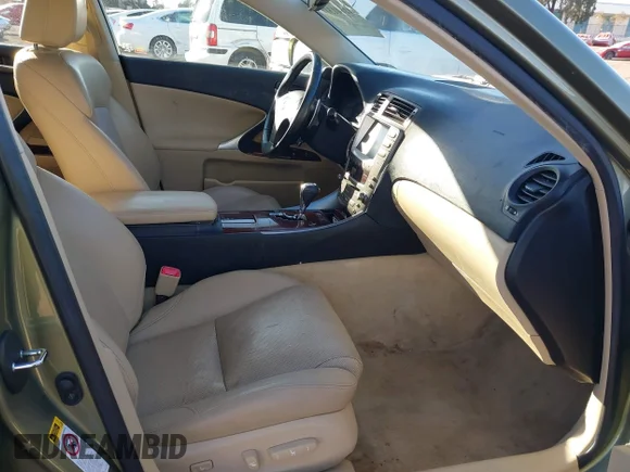 ✅ 2006 Lexus IS 250 • VIN: JTHBK262065024140 • Лот: 41641318. Опубликован ранее на IAAI с пробегом 135 210 миль. Бесплатный доступ к архиву аукционных продаж из США и подробный отчёт об истории автомобиля на DreamBid. Изображение 5.