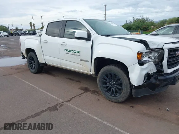✅ 2022 GMC Canyon 2WD Elevation • VIN: 1GTG5CEN6N1157068 • Лот: 44880050. Опубликован ранее на IAAI с пробегом Не указан. Бесплатный доступ к архиву аукционных продаж из США и подробный отчёт об истории автомобиля на DreamBid. Изображение 1.