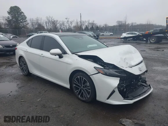 ✅ 2025 Toyota Camry XSE • VIN: 4T1DAACK7SU068174 • Lot: 44518791. Listed on IAAI with 25,293 mi. Free auction sales archive from the USA and detailed vehicle history report at DreamBid. Image 1.