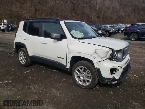 ✅ 2021 Jeep Renegade Limited • VIN: ZACNJDD12MPN31789 • Lot: 43601613. Wystawiony na Copart z przebiegiem 9 755 mil. Bezpłatny archiwum sprzedaży aukcyjnych z USA i szczegółowy raport historii pojazdu na DreamBid. Zdjęcie 4.