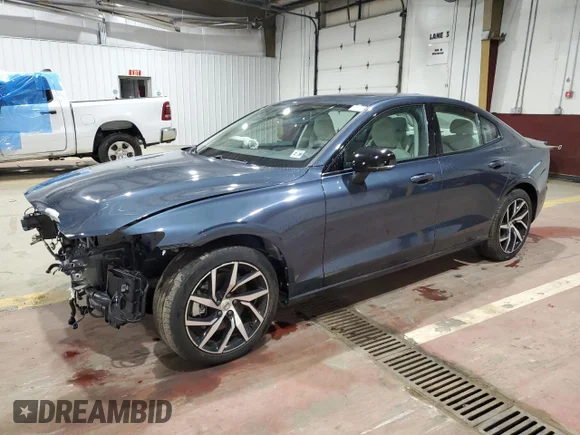 ✅ 2025 Volvo S60 Plus • VIN: 7JRL12GC5SG368742 • Lot: 57953815. Listed on Copart with 992 mi. Free auction sales archive from the USA and detailed vehicle history report at DreamBid. Image 1.