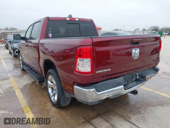 ✅ 2022 Ram 1500 Big Horn • VIN: 1C6RREFT7NN275782 • Lot: 41615866. Wystawiony na IAAI z przebiegiem 44 937 mil. Bezpłatny archiwum sprzedaży aukcyjnych z USA i szczegółowy raport historii pojazdu na DreamBid. Zdjęcie 3.