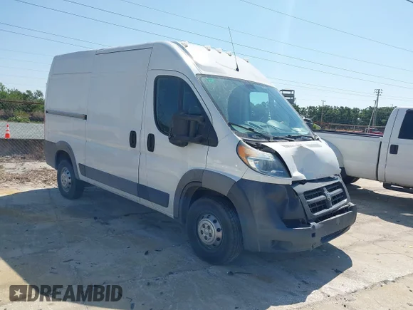 ✅ 2016 Ram ProMaster Cargo • VIN: 3C6TRVCG9GE107680 • Lot: 41995298. Wystawiony na IAAI z przebiegiem 123 622 mil. Bezpłatny archiwum sprzedaży aukcyjnych z USA i szczegółowy raport historii pojazdu na DreamBid. Zdjęcie 1.