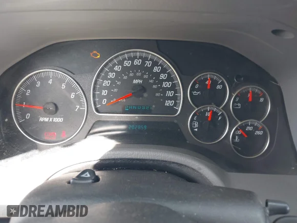 ✅ 2005 GMC Envoy SLE • VIN: 1GKES16S556182334 • Lot: 41830782. Wystawiony na IAAI z przebiegiem 282 859 mil. Bezpłatny archiwum sprzedaży aukcyjnych z USA i szczegółowy raport historii pojazdu na DreamBid. Zdjęcie 7.
