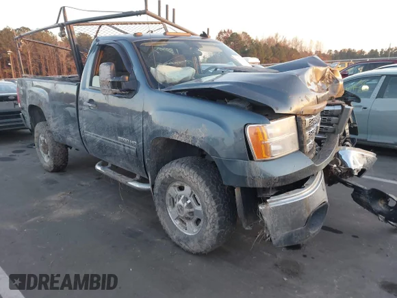 ✅ 2014 GMC Sierra 2500HD SLE • VIN: 1GT020CG9EF157730 • Lot: 43749074. Listed on IAAI with 168,426 mi. Free auction sales archive from the USA and detailed vehicle history report at DreamBid. Image 1.