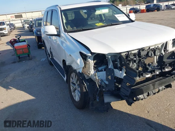 ✅ 2022 Lexus GX 460 Premium • VIN: JTJAM7BX0N5334967 • Лот: 44257789. Опубликован ранее на IAAI с пробегом 62 570 миль. Бесплатный доступ к архиву аукционных продаж из США и подробный отчёт об истории автомобиля на DreamBid. Изображение 1.