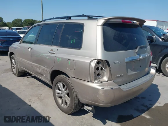 ✅ 2007 Toyota Highlander Limited • VIN: JTEEW21A470049389 • Lot: 43165734. Wystawiony na IAAI z przebiegiem 217 814 mil. Bezpłatny archiwum sprzedaży aukcyjnych z USA i szczegółowy raport historii pojazdu na DreamBid. Zdjęcie 3.