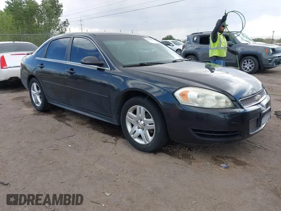 ✅ 2012 Chevrolet Impala LT Retail • VIN: 2G1WB5E33C1112877 • Lot: 45604243. Wystawiony na IAAI z przebiegiem 191 409 mil. Bezpłatny archiwum sprzedaży aukcyjnych z USA i szczegółowy raport historii pojazdu na DreamBid. Zdjęcie 1.