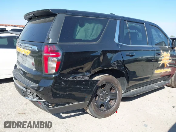 ✅ 2023 Chevrolet Tahoe Commercial • VIN: 1GNSKLED8PR164531 • Lot: 43420804. Listed on IAAI with 49,345 mi. Free auction sales archive from the USA and detailed vehicle history report at DreamBid. Image 6.