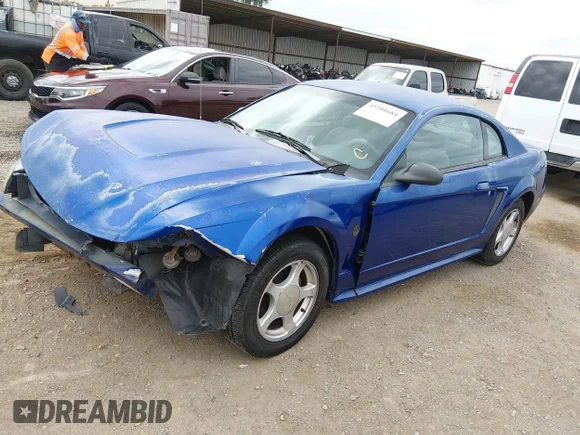✅ 2004 Ford Mustang Standard • VIN: 1FAFP40604F168019 • Lot: 45204684. Listed on IAAI with Not provided. Free auction sales archive from the USA and detailed vehicle history report at DreamBid. Image 2.