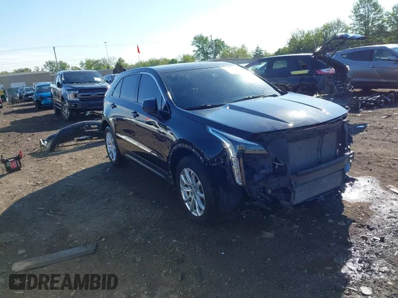 ✅ 2019 Cadillac XT4 FWD Luxury • VIN: 1GYAZAR49KF196407 • Lot: 45034748. Listed on IAAI with 56,213 mi. Free auction sales archive from the USA and detailed vehicle history report at DreamBid. Image 1.